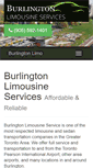 Mobile Screenshot of burlingtonlimo.com